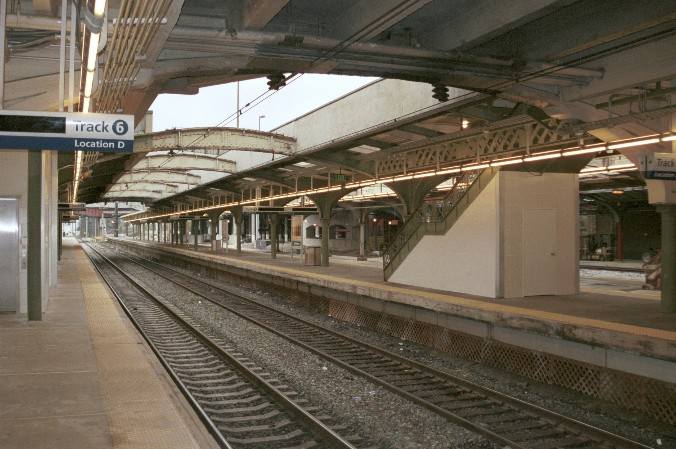 Bahnhof in Baltimore
