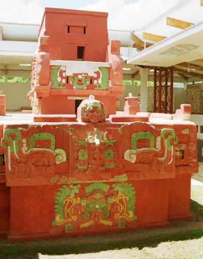 Rosalila-Tempel in Copan
