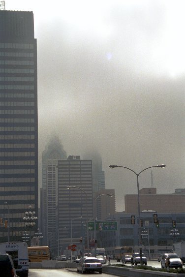 Philadelphia im Nebel