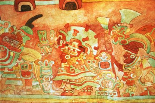 Zapotekische Fresken