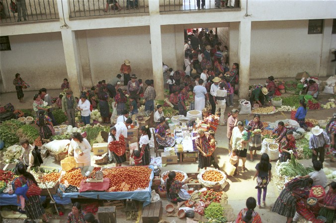 Markttag von Antje Baumann