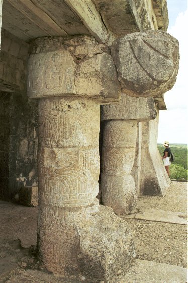 Tempel auf dem Castillo von Antje Baumann