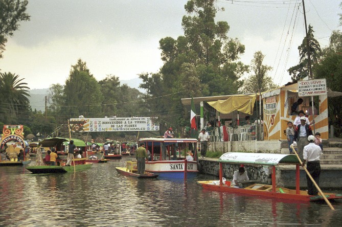 Xochimilco von Antje Baumann