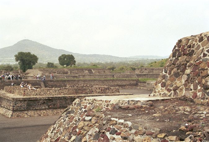 Ruinen in Teotihuacan von Antje Baumann