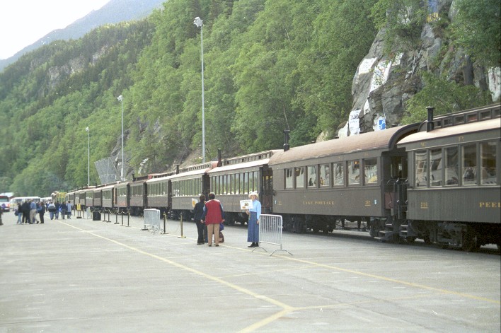 White Pass Train von Antje Baumann