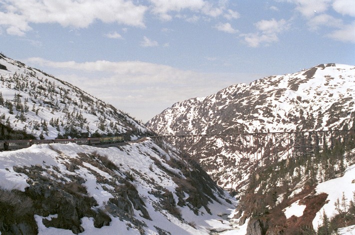 White Pass Train von Antje Baumann