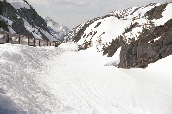 White Pass Train von Antje Baumann