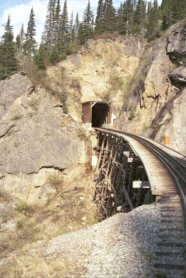 White Pass Train von Antje Baumann