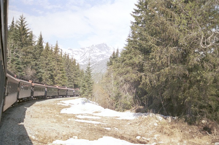 White Pass Train von Antje Baumann