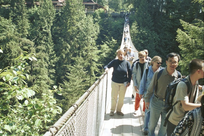 Capilano Suspension Bridge von Antje Baumann