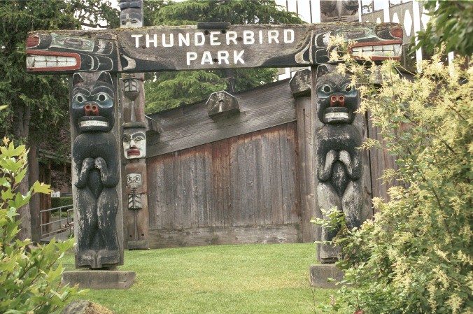 Thunderbird Park von Antje Baumann