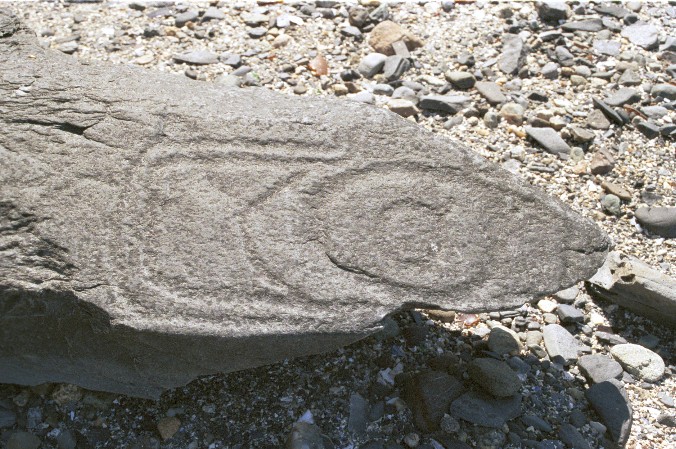 Petroglyph Beach von Antje Baumann