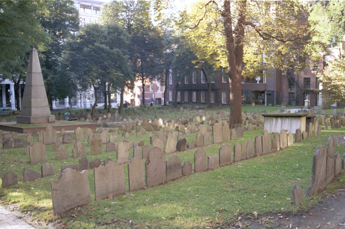 Old Granary Burying Ground von Antje Baumann