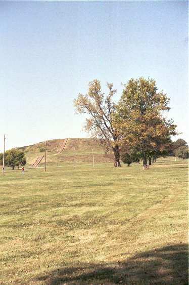 Monk Mound von Antje Baumann