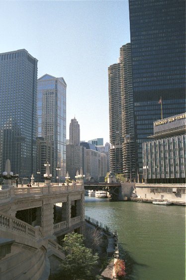 Chicago River von Antje Baumann