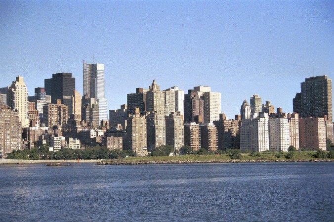Skyline von New York von Antje Baumann