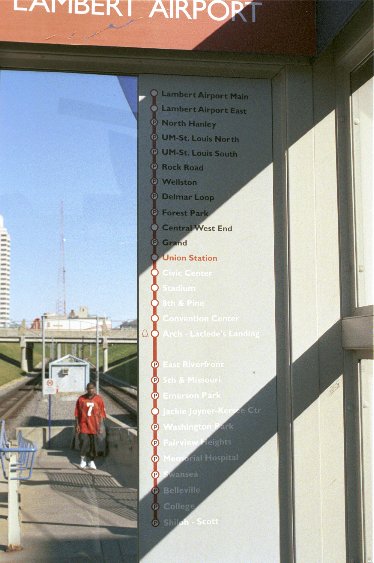 Metrolinkplan von Antje Baumann