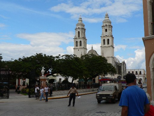 Kathedrale von Campeche von Antje Baumann