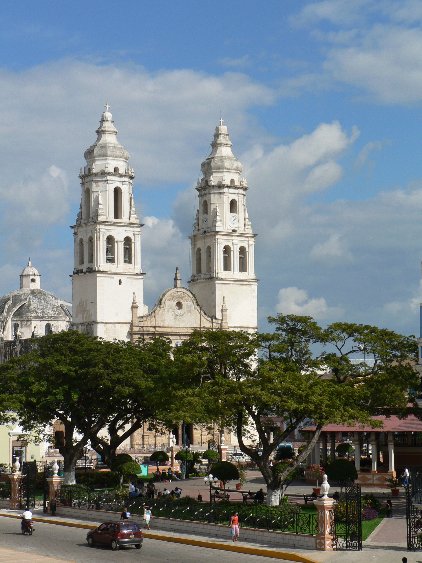 Kathedrale von Campeche von Antje Baumann