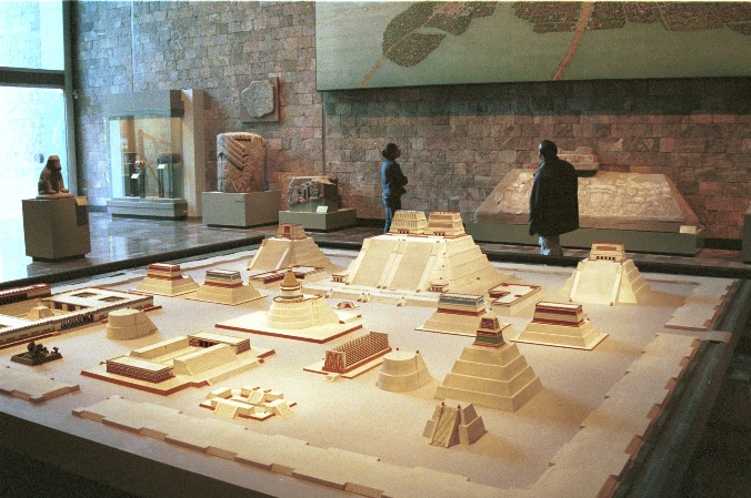 Model von Tenochtitlan von Antje Baumann