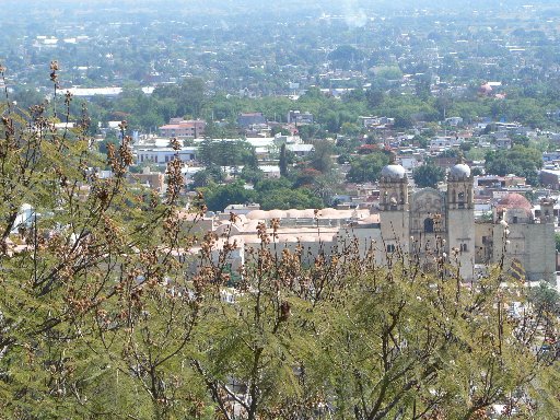 Blick auf Oaxaca von Antje Baumann