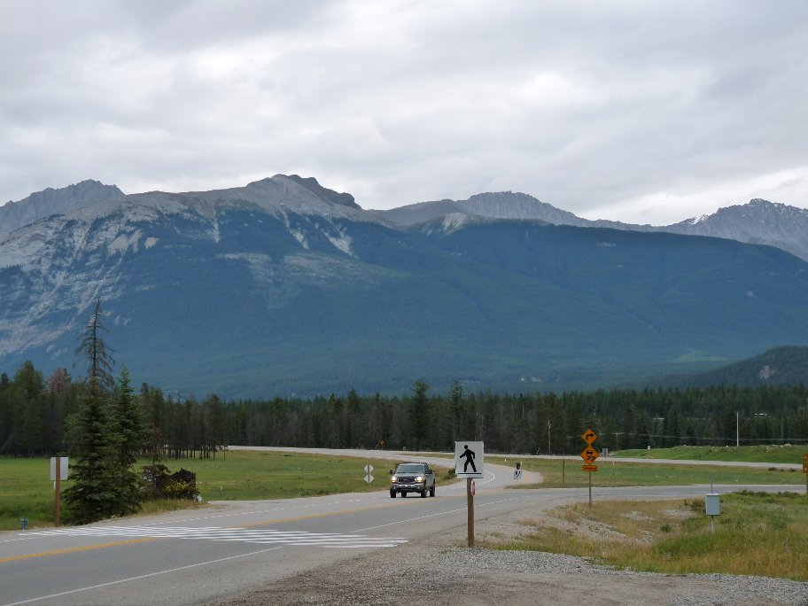 Auf dem Weg zum Maligne Canyon von Antje Baumann