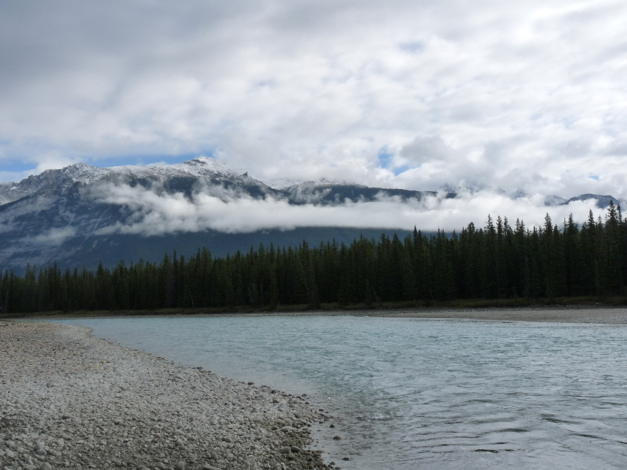 Athabasca River von Antje Baumann