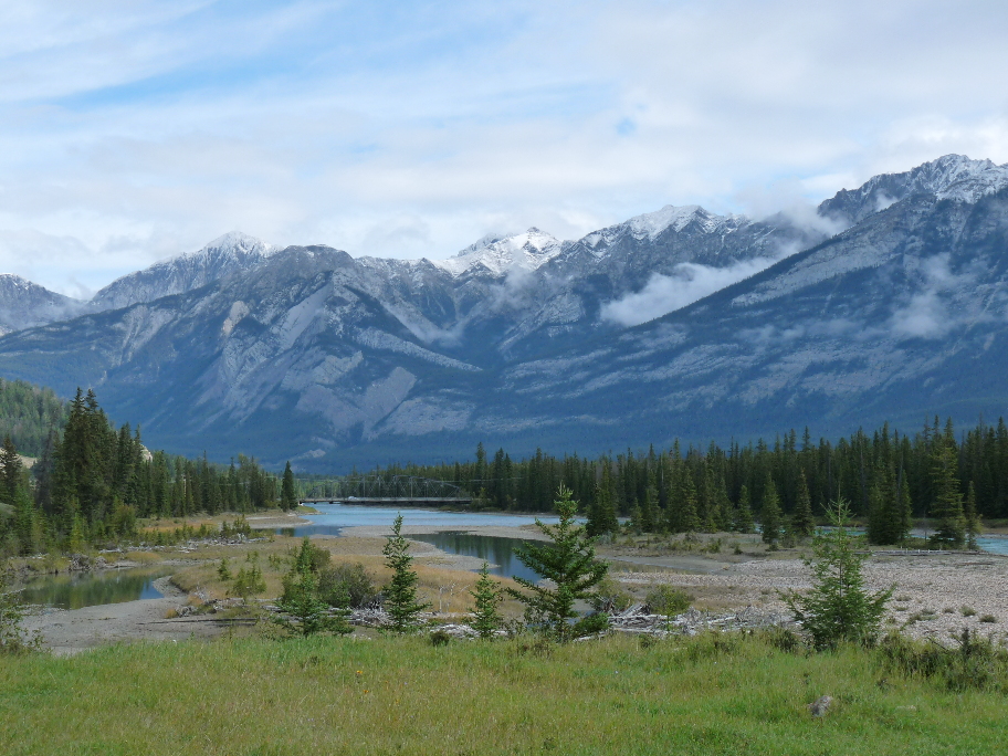 Athabasca River von Antje Baumann