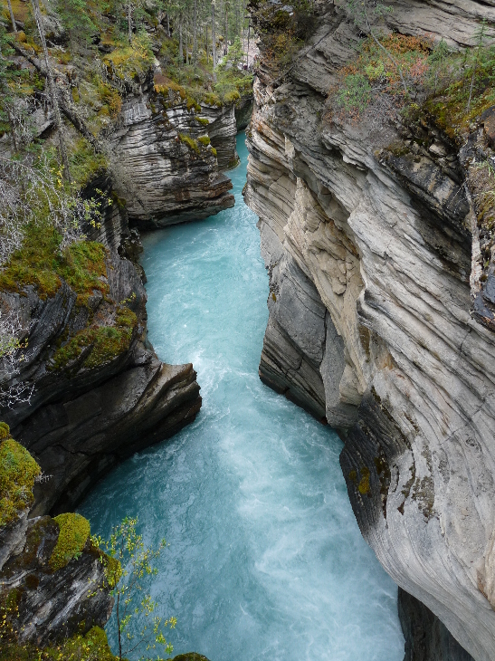 Athabasca Falls von Antje Baumann