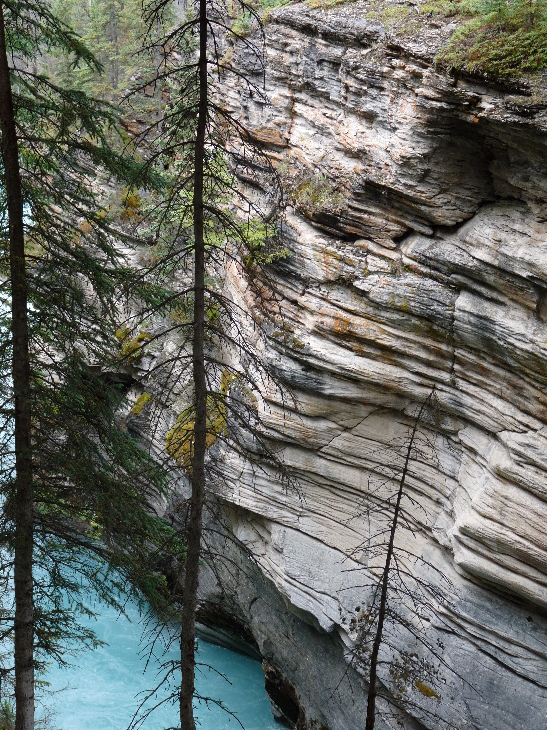 Athabasca Falls von Antje Baumann