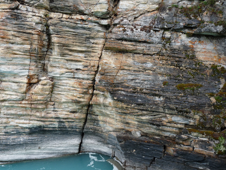 Bei den Athabasca Falls von Antje Baumann