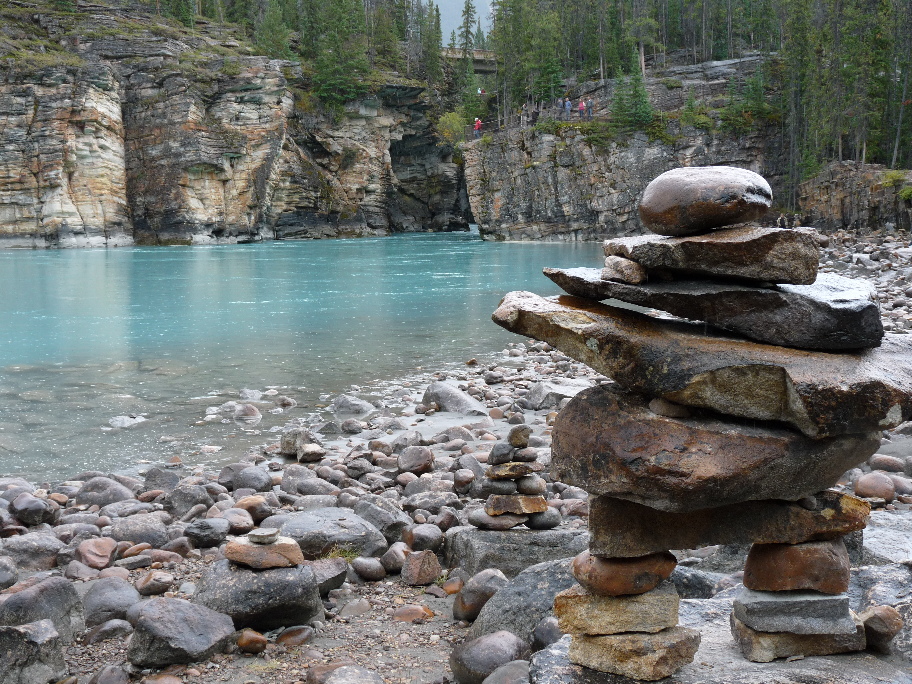 Athabasca Falls von Antje Baumann