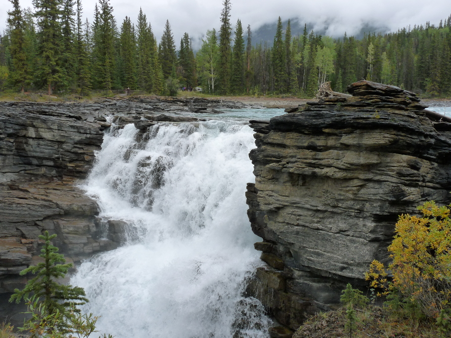 Athabasca Falls von Antje Baumann