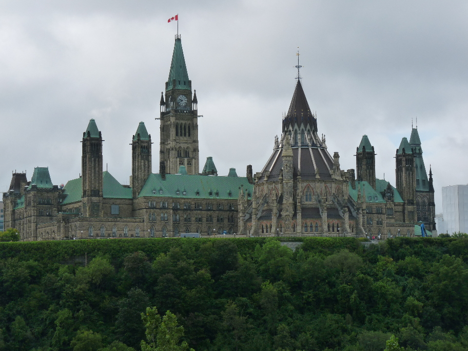 Parlamentshgel von Ottawa von Antje Baumann