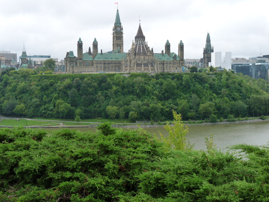 Parlamentshügel von Ottawa von Antje Baumann