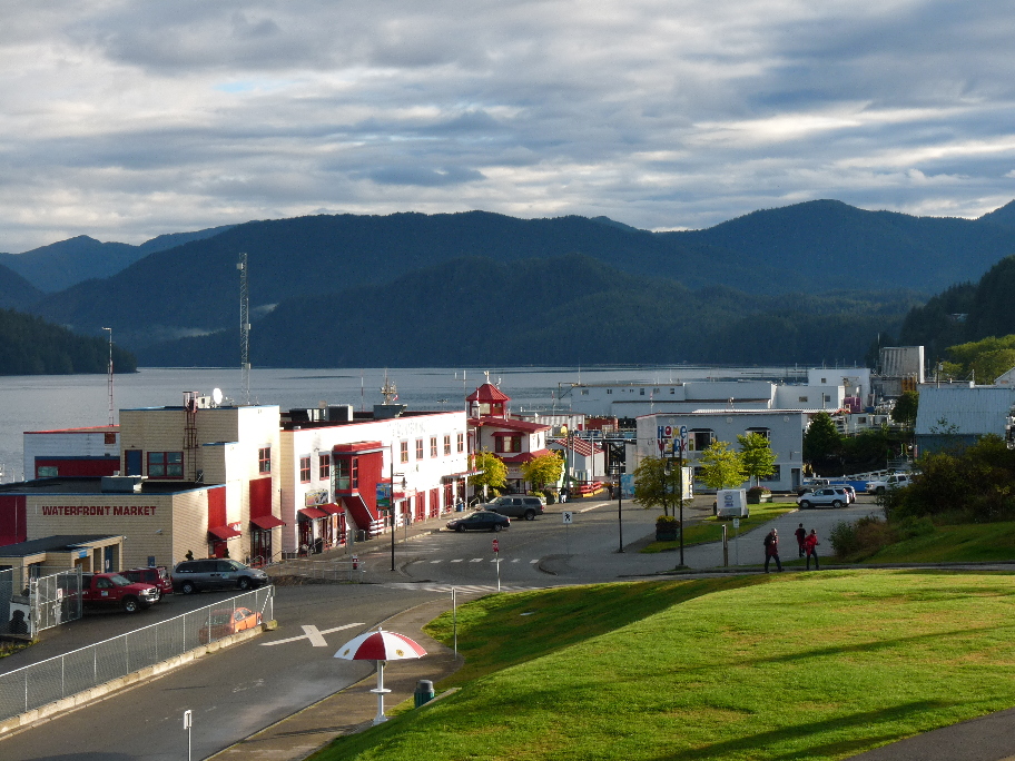 Waterfront von Prince Rupert von Antje Baumann