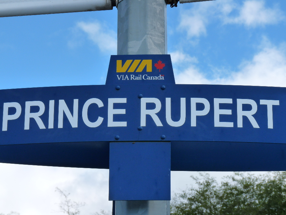 Via Rail Station in Prince Rupert von Antje Baumann