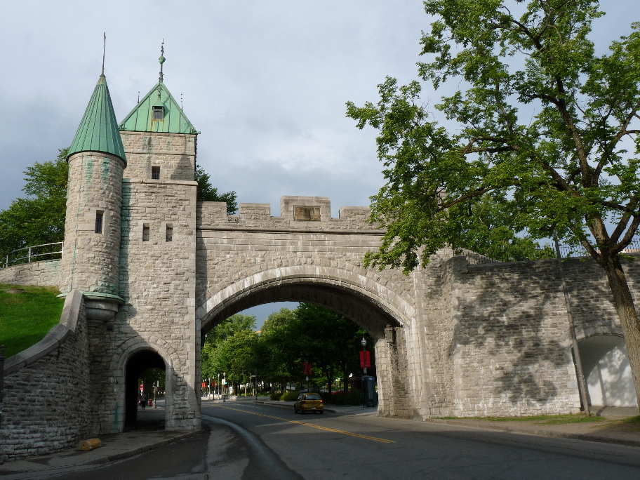 Alte Stadtmauer in Québec von Antje Baumann
