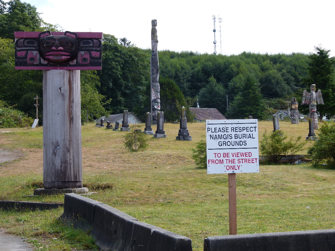 Namgis Burial Grounds von Antje Baumann