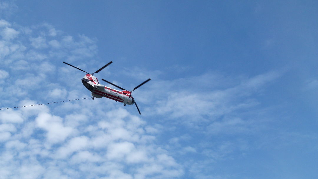 Hubschrauber von Antje Baumann