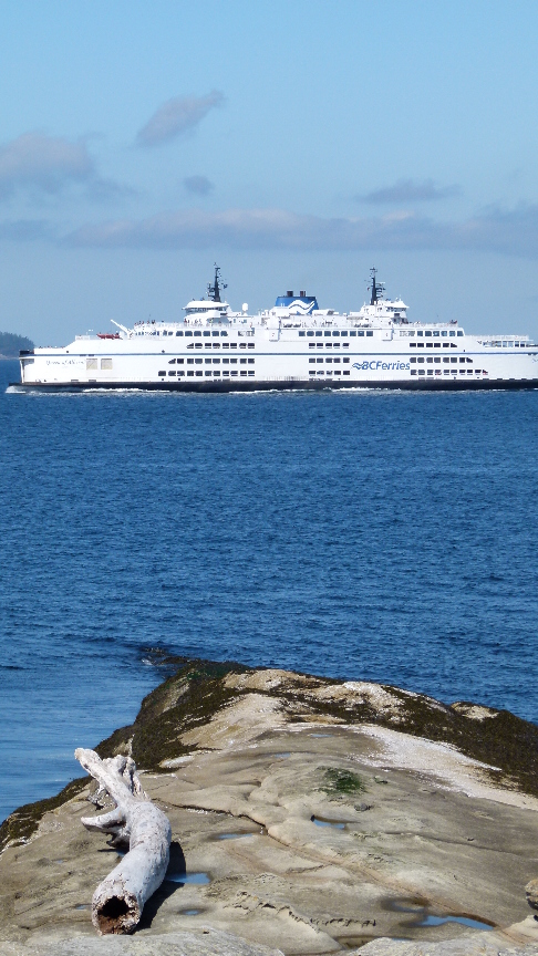 BC Ferries vor Gabriola Island von Antje Baumann