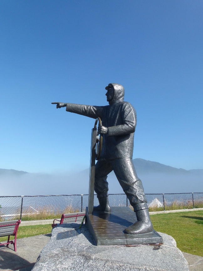 Denkmal an der Waterfront von Antje Baumann