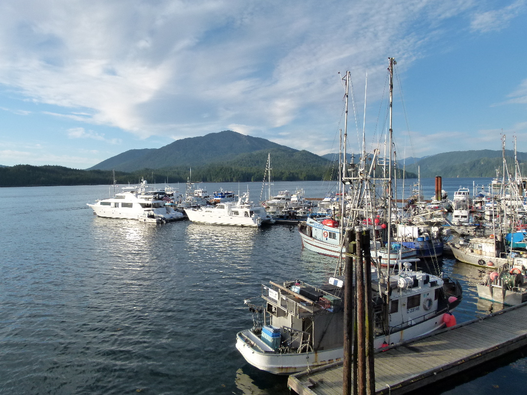 Hafen von Prince Rupert von Antje Baumann