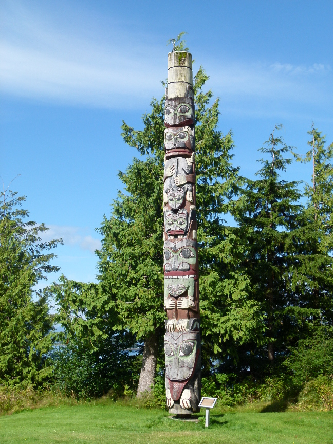 Grizzly Bear Pole im Roosevelt Park von Antje Baumann