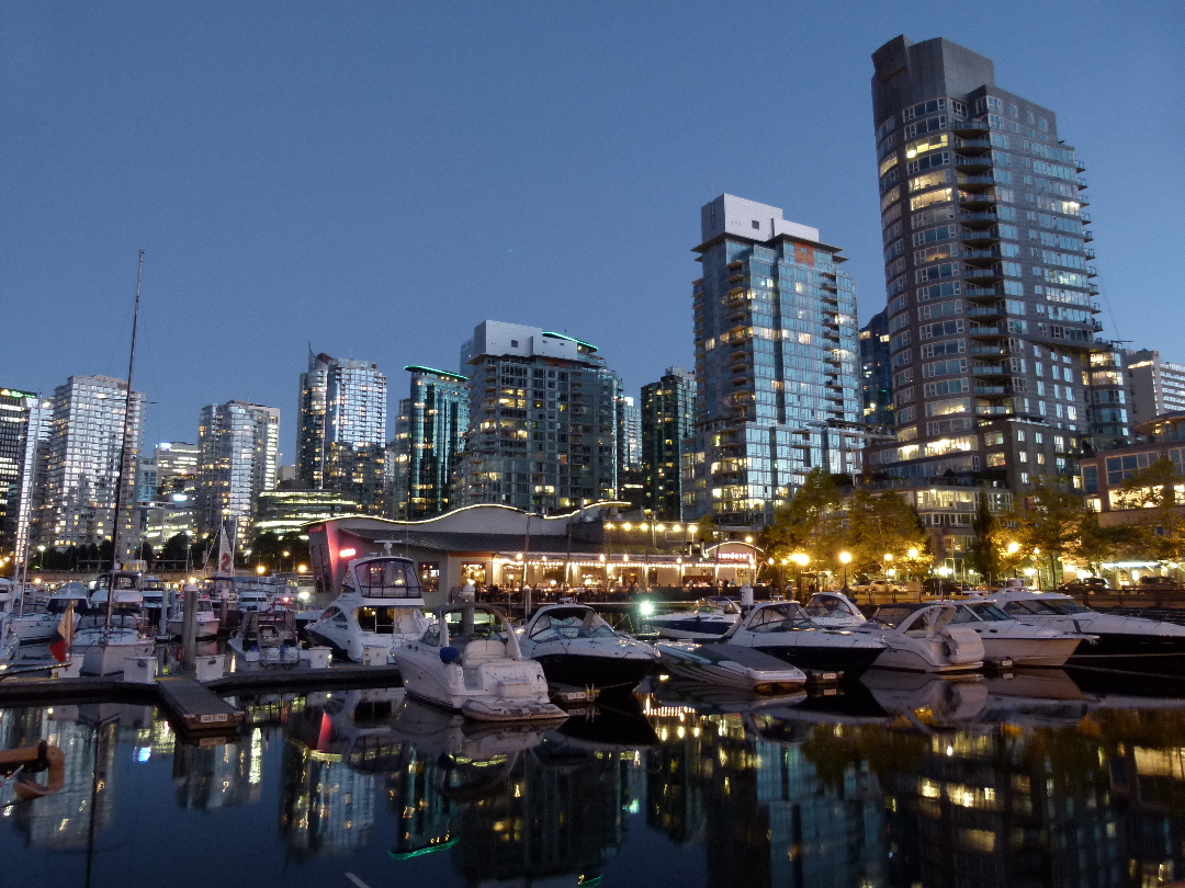 Vancouver in der Dmmerung von Antje Baumann