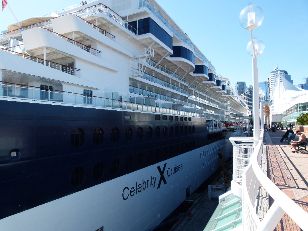 Die Celebrity Cruises – Millennium in Vancouver von Antje Baumann