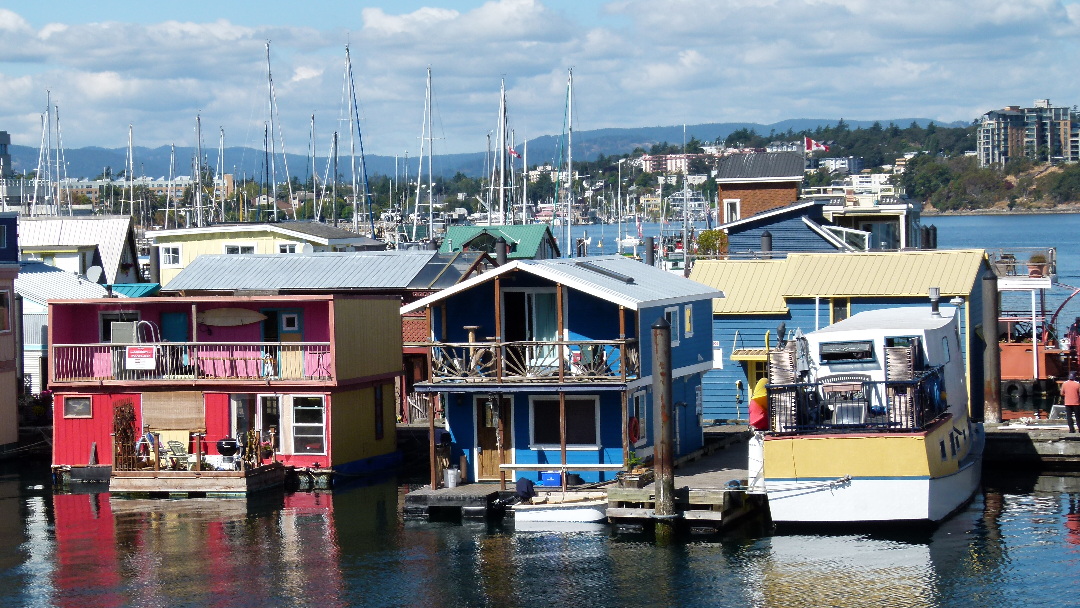 Fisherman's Wharf in Victoria von Antje Baumann