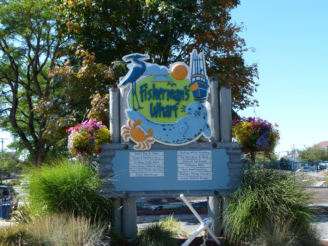 Fisherman's Wharf in Victoria von Antje Baumann