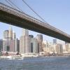 Brooklyn Bridge und Skyline von Antje Baumann