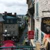 Blick auf die Rue du Petit Champlain von Antje Baumann
